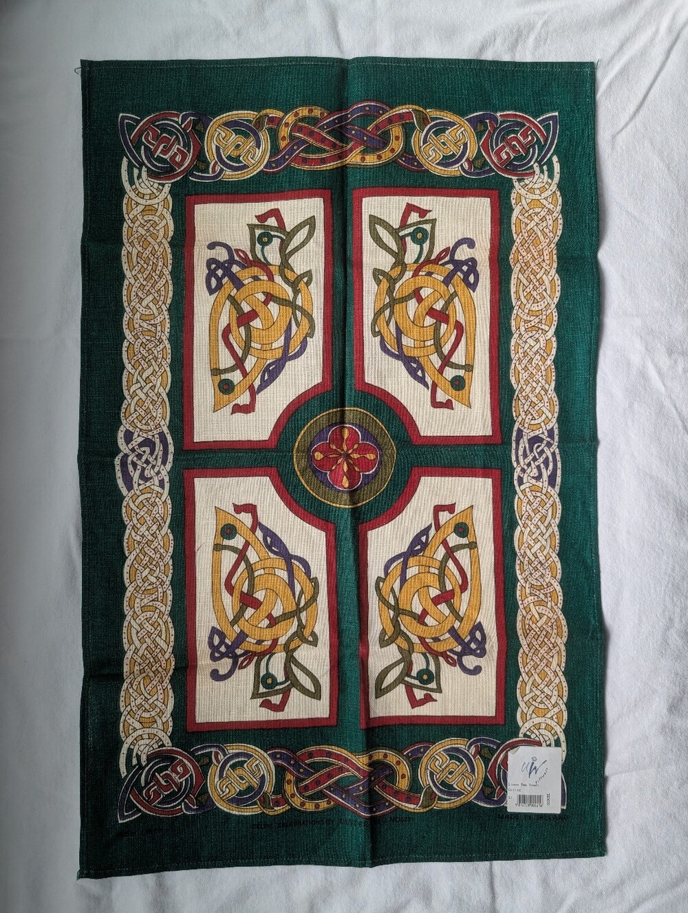 Ulster Weavers Irish Linen Celtic Panel Tea Towel